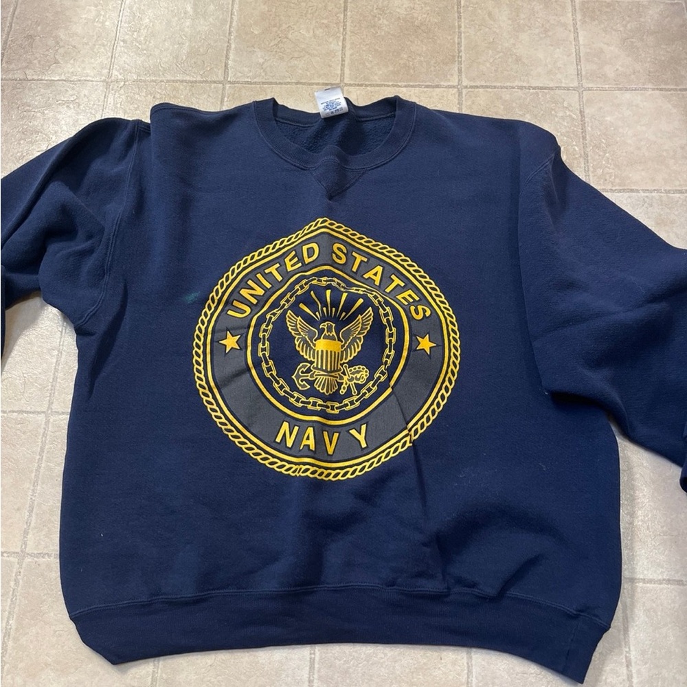 Authentic Navy Military Sweater